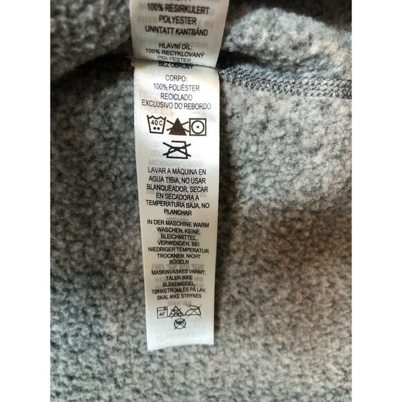 Patagonia Better Sweater 25523 Nickel Forge Grey 1/4 Zip Pullover Top Men's XL - Picture 7 of 8